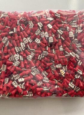 FDD1.25-250冷压接线端子1000祇 6.3插簧线耳母预绝缘端头MPD