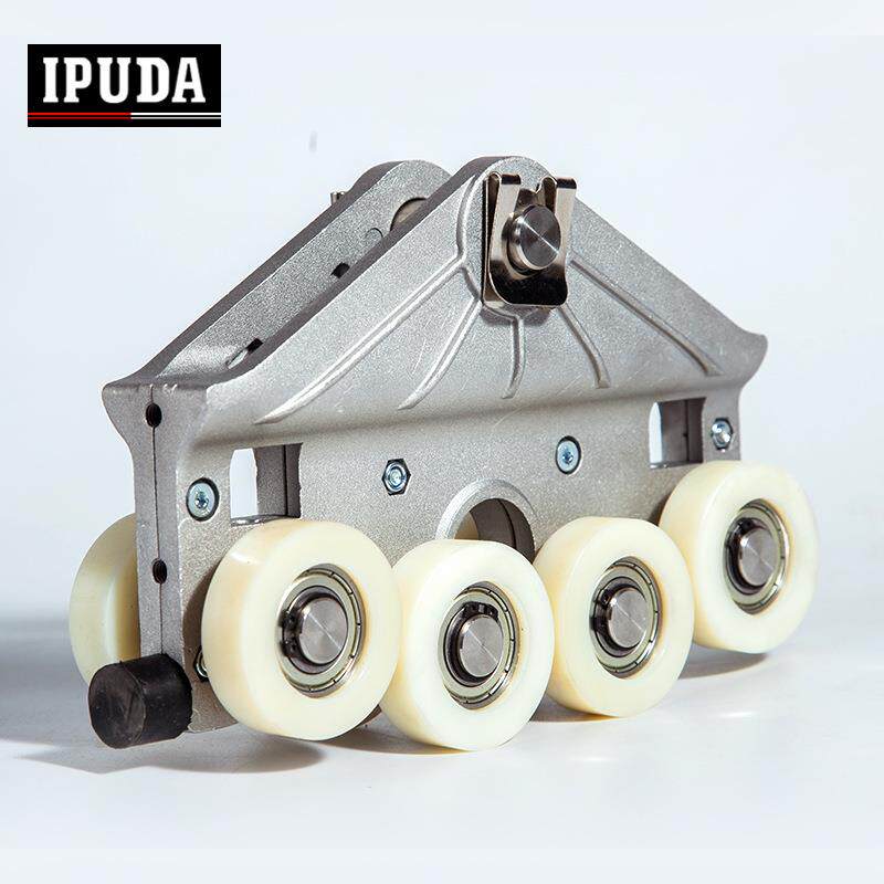 铝合金轨道载重滑车三角跑车端盖止挡平衡器滑车铝轨起重机系统