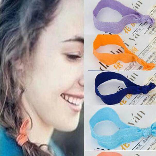 来自星星的你 继承者们 打结发圈 Hair tie 打结皮筋 糖果色发圈