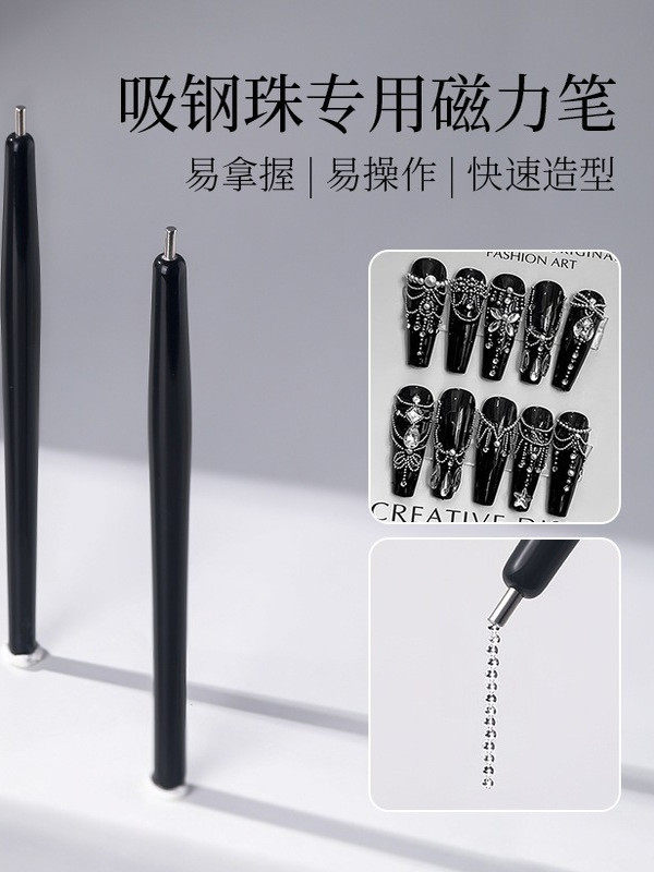 Cat Eye Magnet Pen with Moon Tip and Dotting Tool - Product image 3