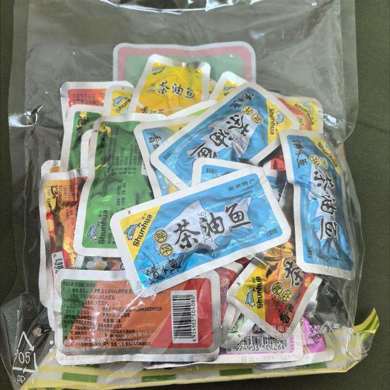 新【舜华东江鱼】牌香辣鱼仔干湖南特产即食鱼块散装休闲零食小吃