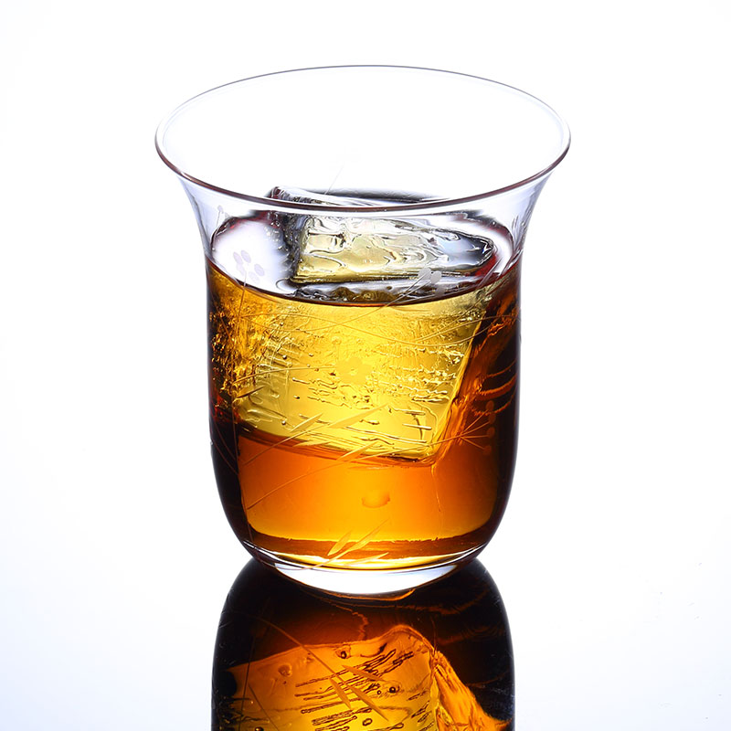 酒吧灵魂无铅水晶日式手工刻花鸡尾酒杯古典尼格罗尼威士忌杯水杯