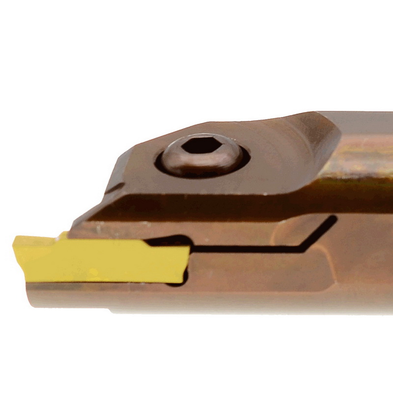 MFH216R08-20/140弹簧钢端面圆弧槽内孔车刀杆切槽加工