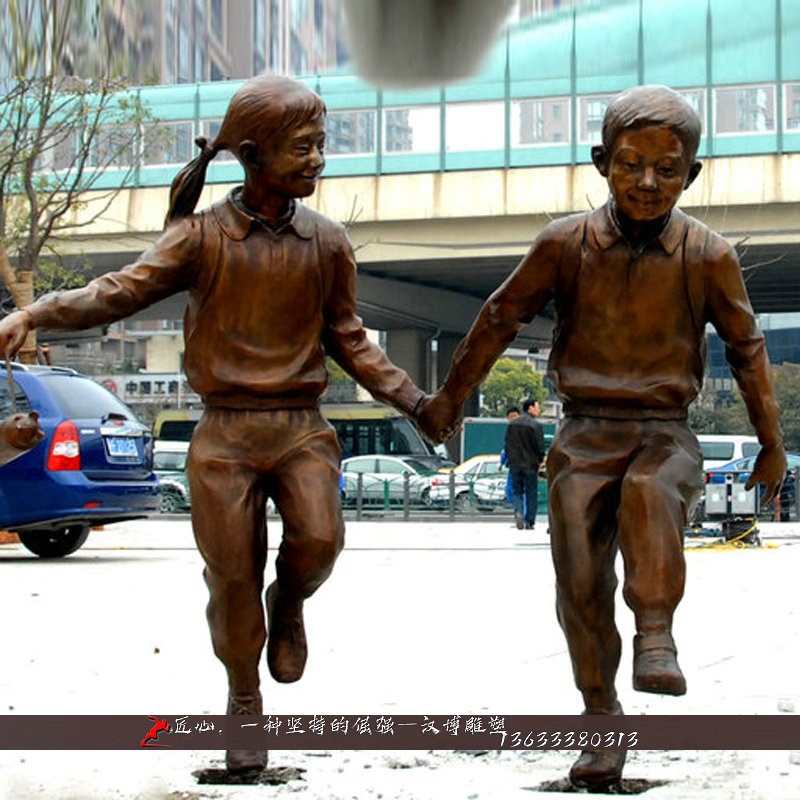 玻璃钢彷铜人物雕塑户外广场铸铜青年读书雕像铜雕校园主题雕塑像