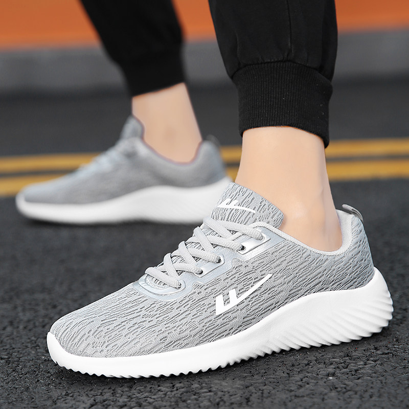 回力男鞋运动鞋春夏季网面透气休闲鞋轻便软底跑步鞋学生潮鞋皮面