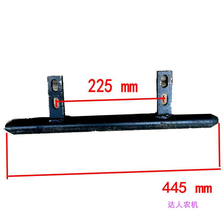 艾禾履带旋耕机导轨19款耕田机圆防脱杆轨道农业机械运输车底盘件
