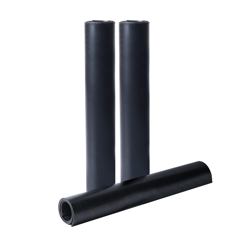 黑色高压绝缘高弹天然橡胶垫抗撕裂工业耐磨耐油防滑减震橡胶板