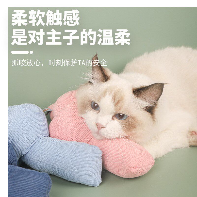 猫咪自嗨解闷逗猫棒猫薄荷木天蓼益智消耗体力神器宠物猫玩的玩具