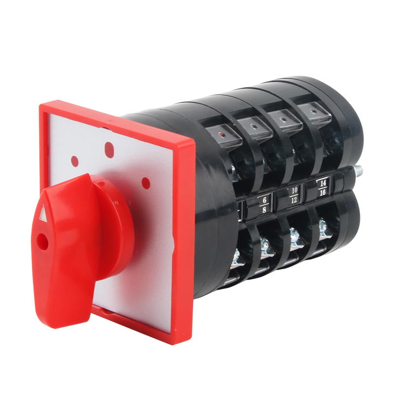 LW5D-16/4万能转换开关三档四线双电源切换电机手动双速倒顺旋转