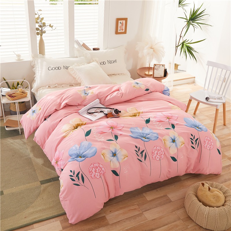 定做纯棉单被套全棉双人加大被罩单件220x230x240x250x260x270cm