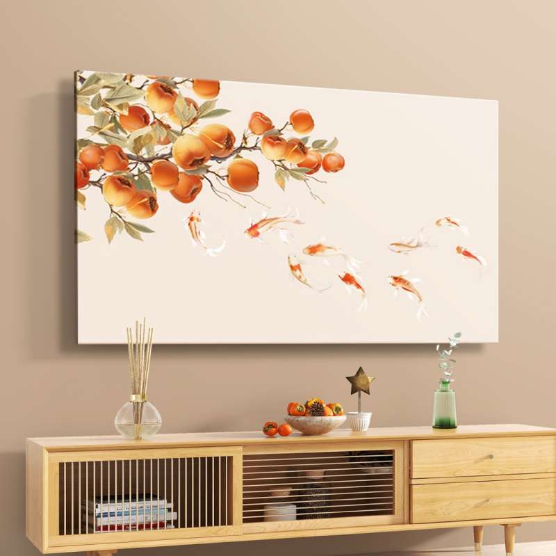 电视机防尘罩2024新款弹力全包新中式85寸100寸防滑盖布套罩