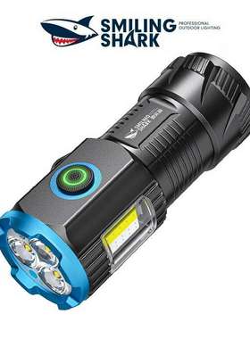 Outdoor lighting LED spotlight mini tactical bright flashlig