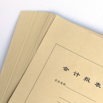 账簿封面A4凭证账本皮会计报表封面总账明细账页账册封皮案卷档案
