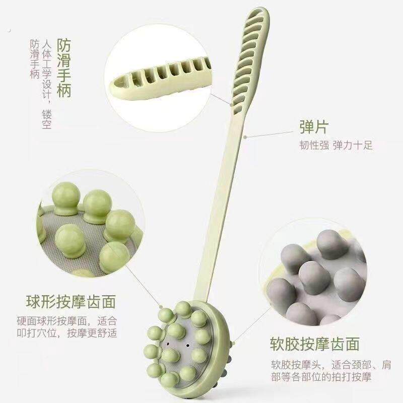新品按摩锤加长款捶背神器敲背锤加长气囊锤年轻人老人手持式按