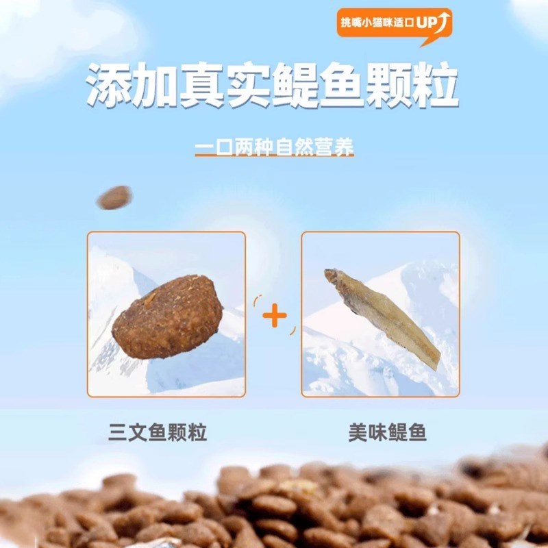 麦富迪猫粮佰萃成幼猫专用天然粮英短美短蓝猫室内成年猫食幼猫2k