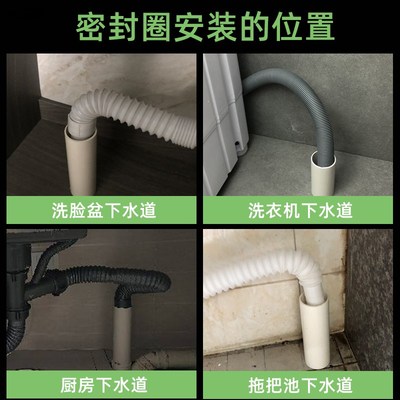 地漏防臭器下水道防臭盖下水道堵口器反味神器管道封口盖防虫内芯