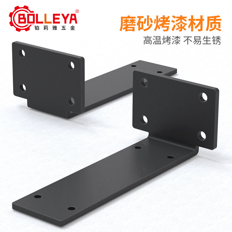 墙上三角支架置物架悬空承重墙壁直角固定支撑架隔板托架层板托铁