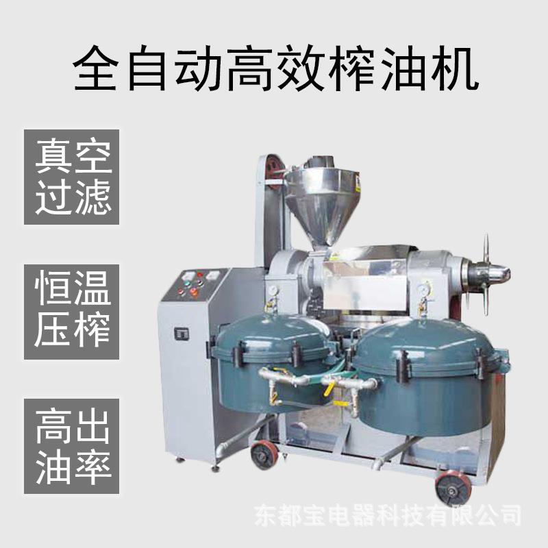 榨油机螺旋不锈钢菜籽榨油机花生核桃茶籽榨油机FR95-A带过滤一体