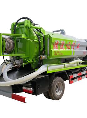 柴油高压清洗吸污车市政管道疏通车价格城市下水道疏通