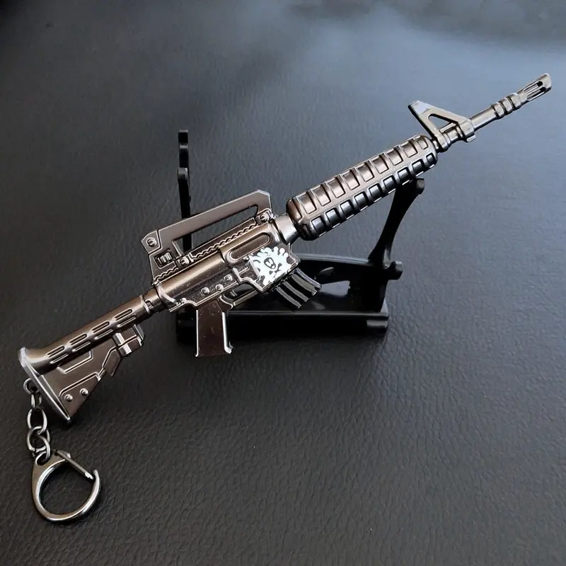 游戏堡垒 m4枪模 霰弹喷子兵器模型挂件
