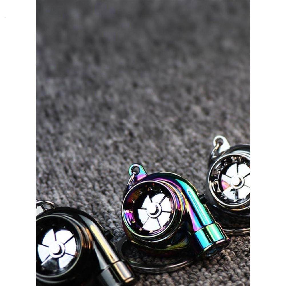 模拟涡轮声涡轮GTR 电动涡轮钥匙挂件振喘钥匙扣带灯玩具涡轮增压