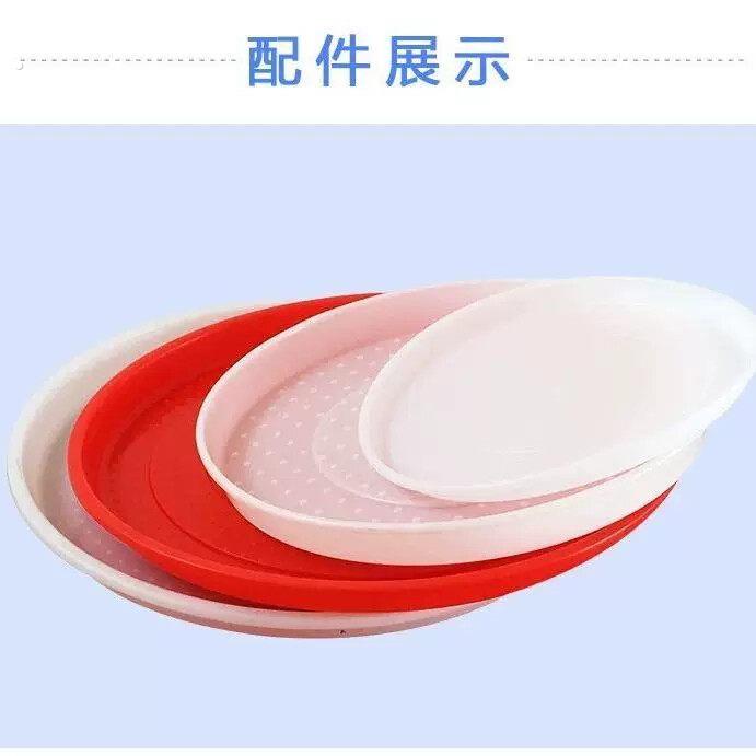 全新料养殖养鸡用品雏鸡开食盘鸡鸭鹅苗开料盘小鸡开口料盘托盘