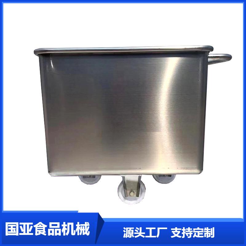 不锈钢小料车食品运料车蔬菜肉料腌制周转车肉制品小料车
