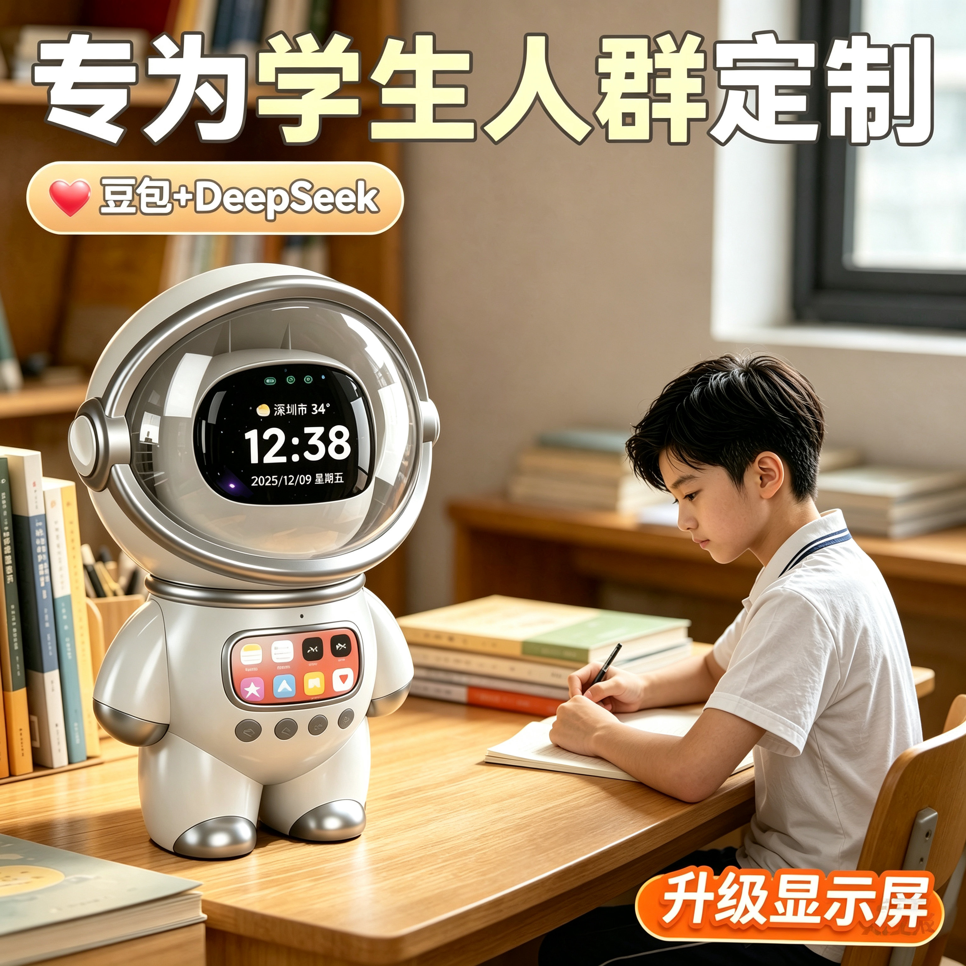 ai智能机器人对话陪伴学习玩具