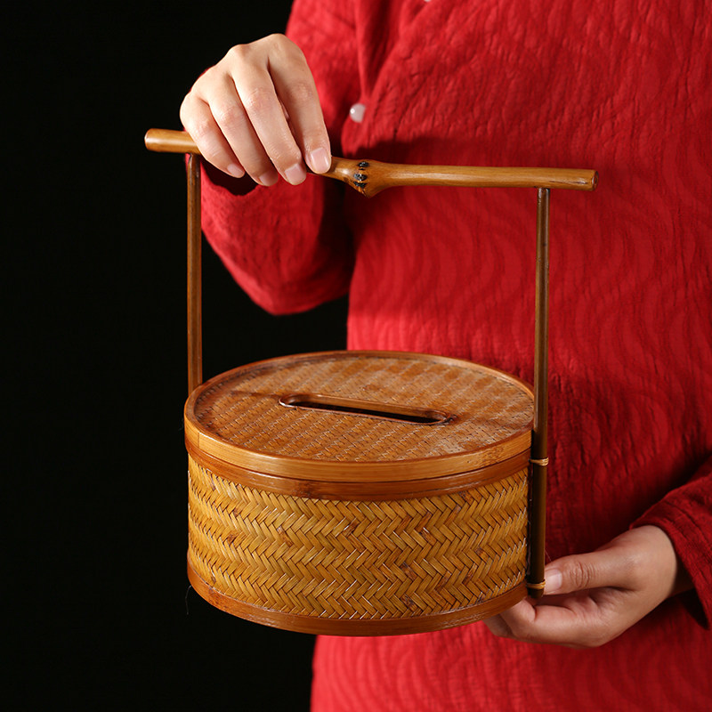 精选中式可水洗竹编紫竹筇竹抽纸盒纸巾盒禅意P茶台桌面纸巾套客,收纳整理,纸巾盒,淘宝优惠券,粉丝福利购,淘宝优惠卷