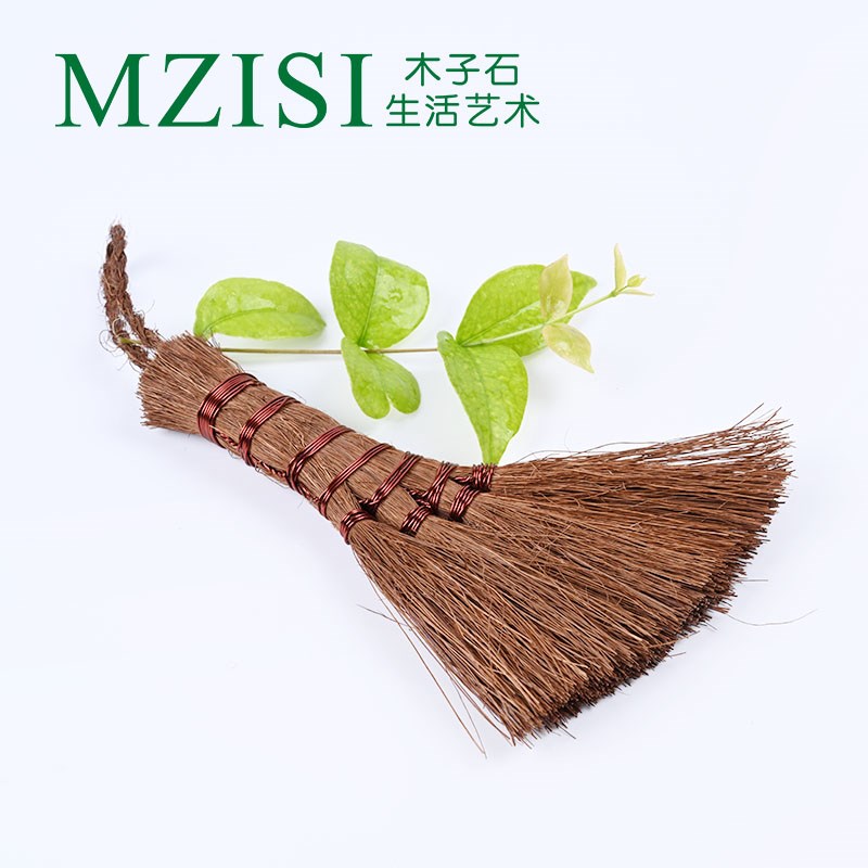 棕榈小扫把棕扫把木地板扫把迷你小扫把棕毛笤帚挂墙装饰汽车清洁