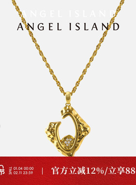 ANGELISLAND缪斯油画框项链