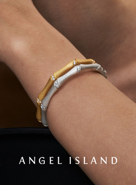 小小莎同款ANGELISLAND竹节手镯