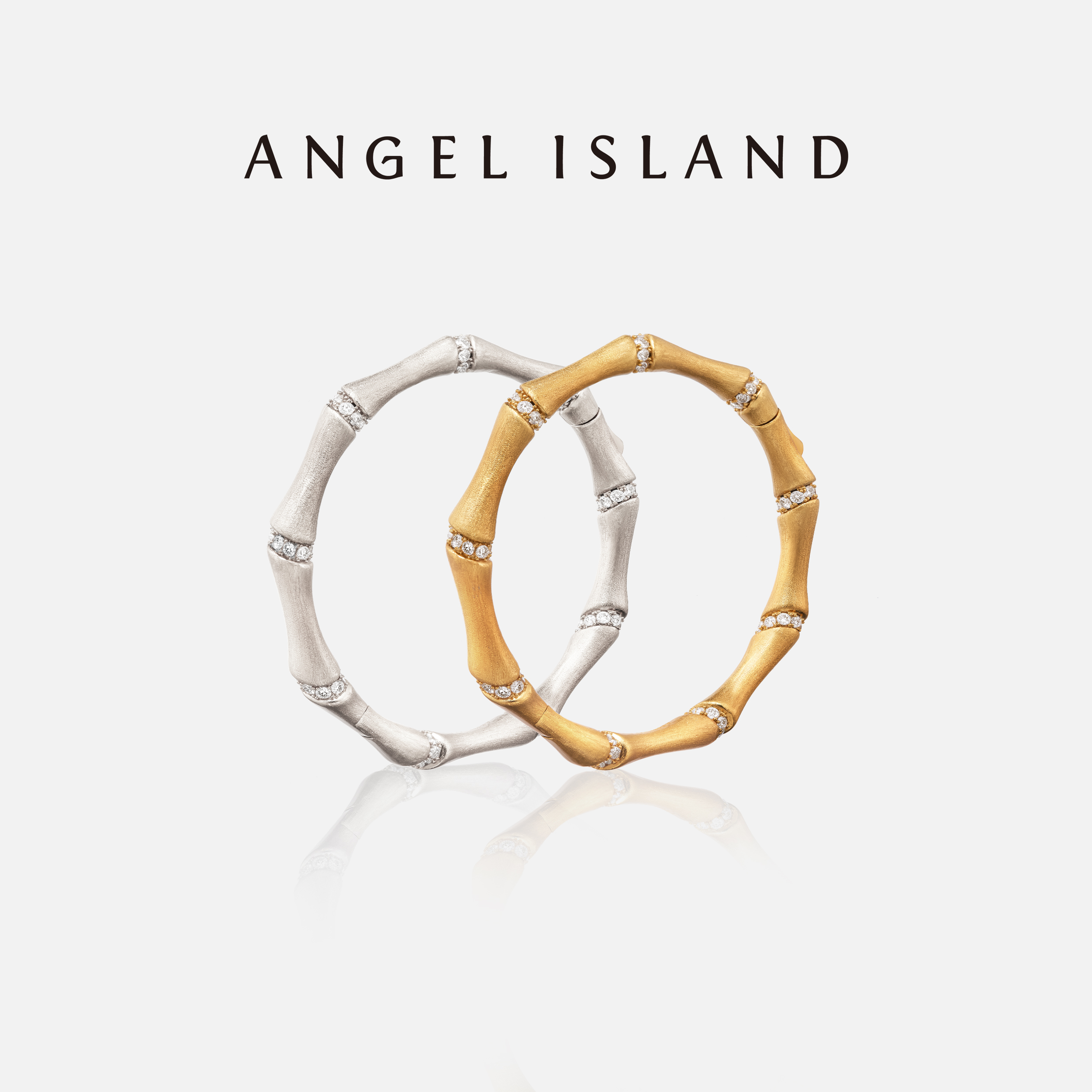 小小莎同款ANGELISLAND竹节手镯