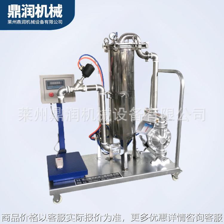 供应袋式过滤机植物油乳制品豆浆常用型不锈钢过滤机 磨浆机