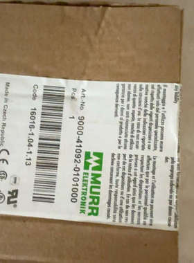 MURR穆尔电源接插未使用型号9000-41092议价