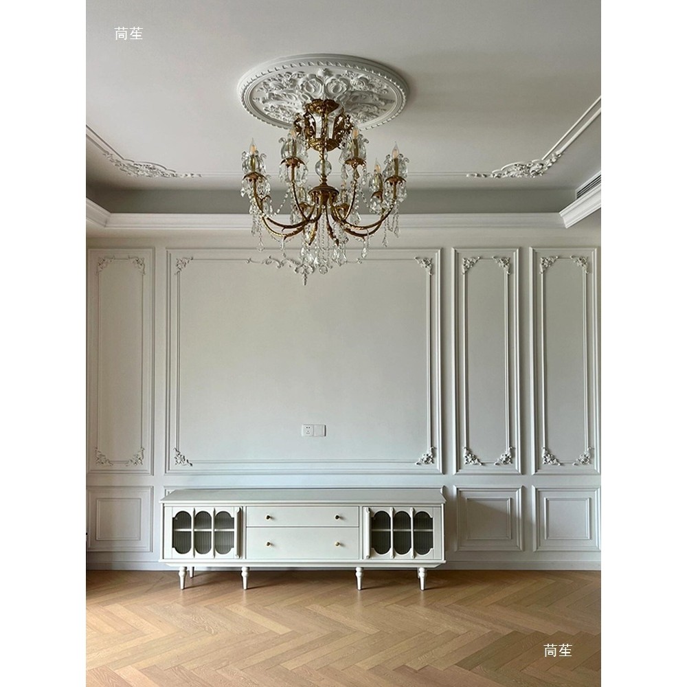 法式欧式实木烤漆护墙板卧室雕花床电视背景墙全屋美式护墙板,基础建材,相框线条,淘宝优惠券,粉丝福利购,淘宝优惠卷