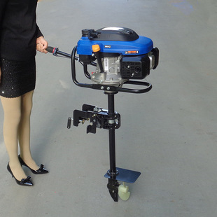 农丰利厂家直销四冲程汽油动力挂桨机船用马达推进器电动船挂机