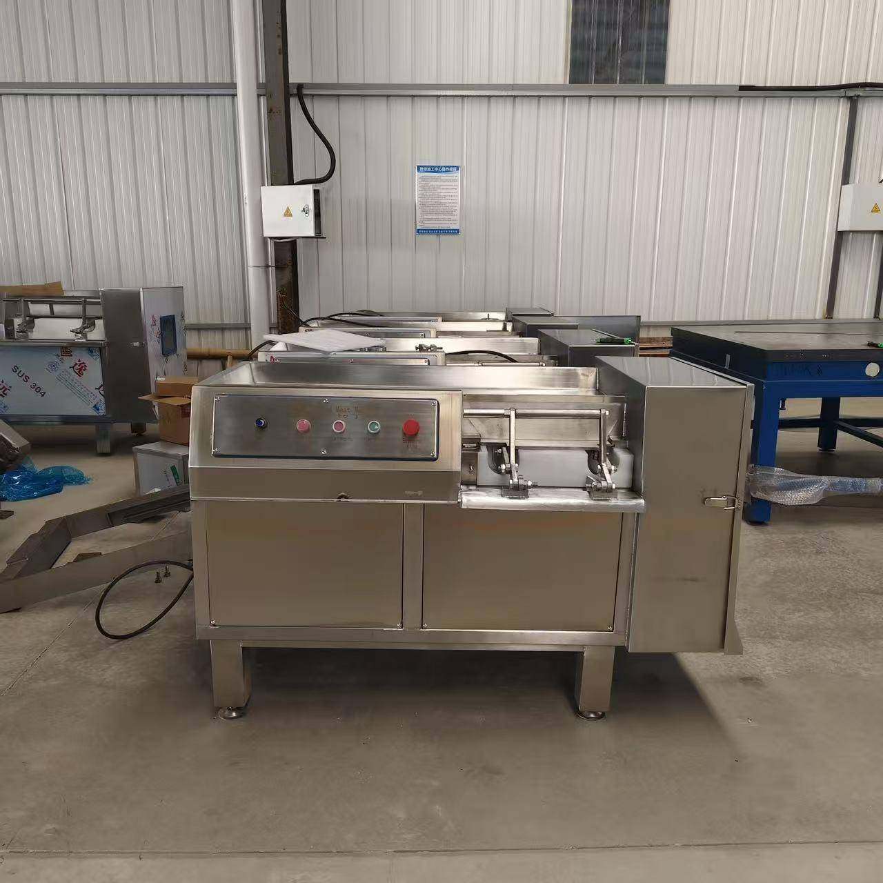 大型全自动牛肉羊肉切丁机食品加工厂白萝卜切条机绞肉机现货厂家,清洗/食品/商业设备,肉制品加工设备,淘宝优惠券,粉丝福利购,淘宝优惠卷