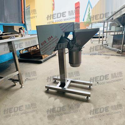 现货销售山薯破碎打泥机 连续式紫薯绞泥机 商用山芋泥设备