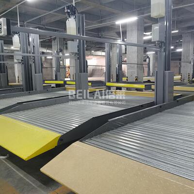 洛南停车库租赁 租用二层液压立体停车库