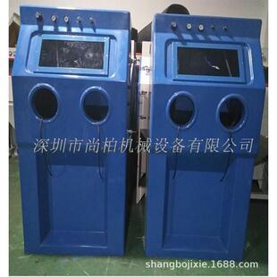 SH9070手动湿式喷砂机液体箱式五金表面光饰提高产品档次厂家