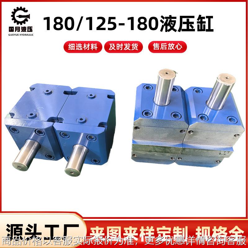 180/125-180液压缸 薄型油缸 方形缸立式油缸模具油缸厂家