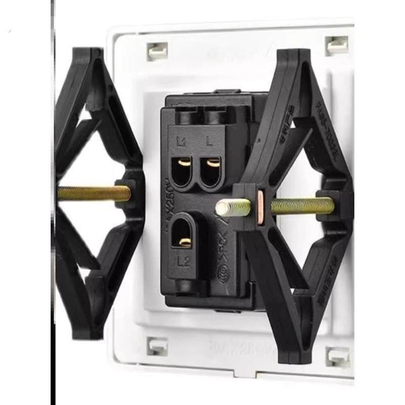 固定面墙插座卡扣丝底底盒固定器墙面面板电源支架开关内盒渐,电子/电工,暗盒修复器,淘宝优惠券,粉丝福利购,淘宝优惠卷