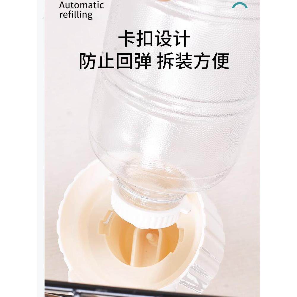 鸭水碗水壶小鸡饮水器自动补水可挂固定鸭用品