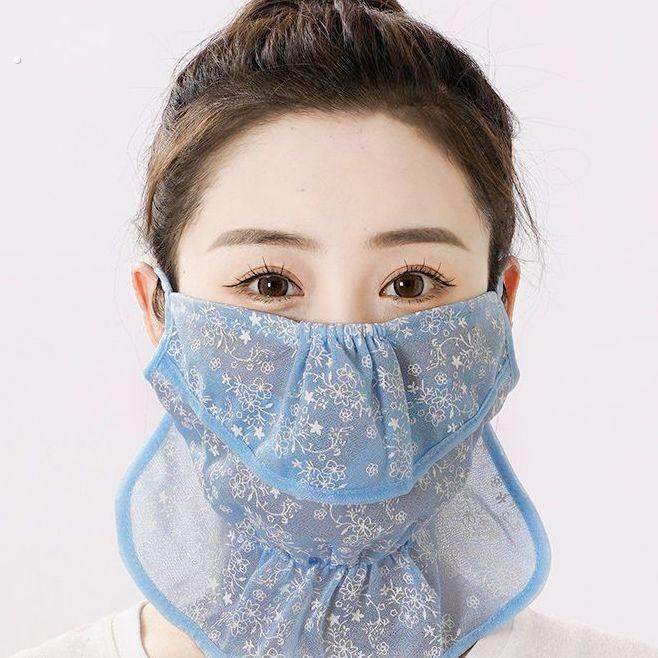 轻薄款透气夏季冰丝口罩遮阳防紫外线电动车开口防晒面罩遮全脸女,服饰配件/皮带/帽子/围巾,防晒面纱/面罩,淘宝优惠券,粉丝福利购,淘宝优惠卷