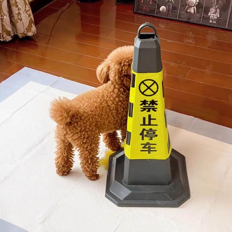 宠物公狗狗撒尿尿立柱引导柱子雪糕桶路障锥定点上厕所防乱尿神器