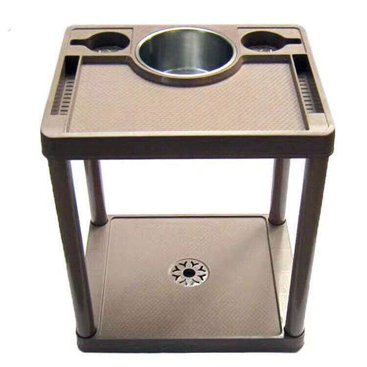 麻将机茶几茶水架棋牌室麻将桌茶水架旁边配套棋牌桌台麻将机配件