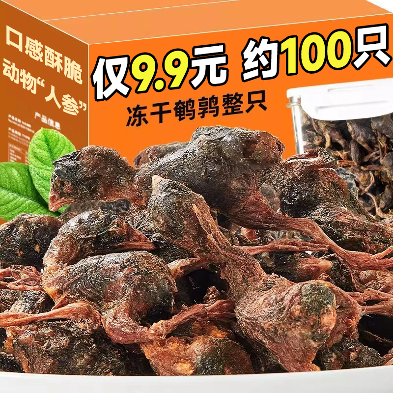 猫咪零食冻干鹌鹑猫零食磨牙营养腮滋补整只鹌鹑宠物狗狗成幼猫粮,宠物/宠物食品及用品,猫风干零食/肉干/鱼干,淘宝优惠券,粉丝福利购,淘宝优惠卷