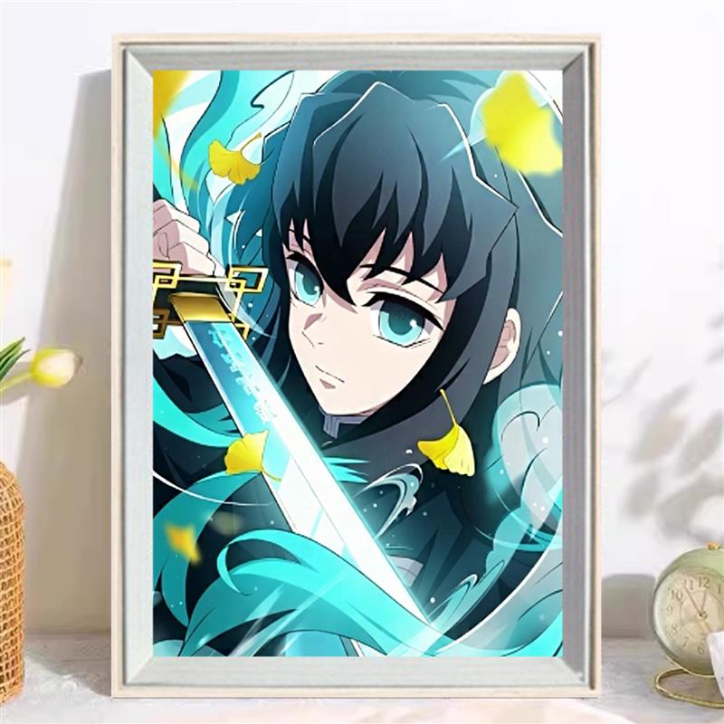 鬼灭之刃无一郎满钻钻石画