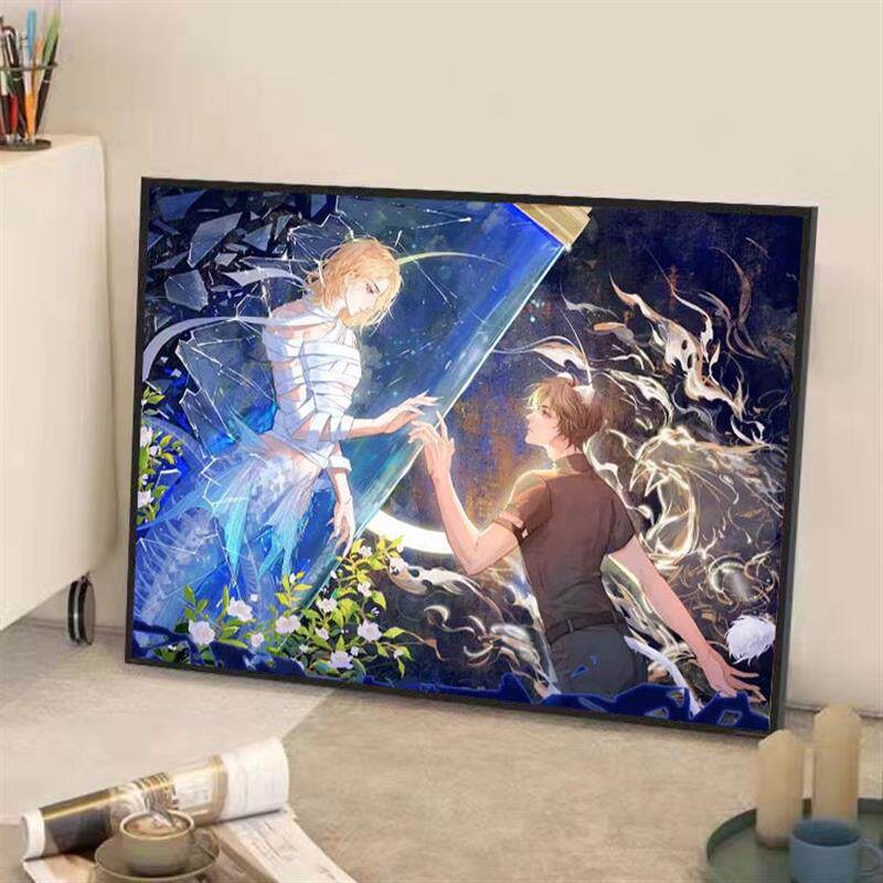 人鱼陷落玄幻小说钻石画DIY